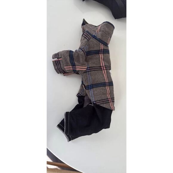 Dog winter jacket with fleece, size 1, fits small dog - Picture 3 of 6